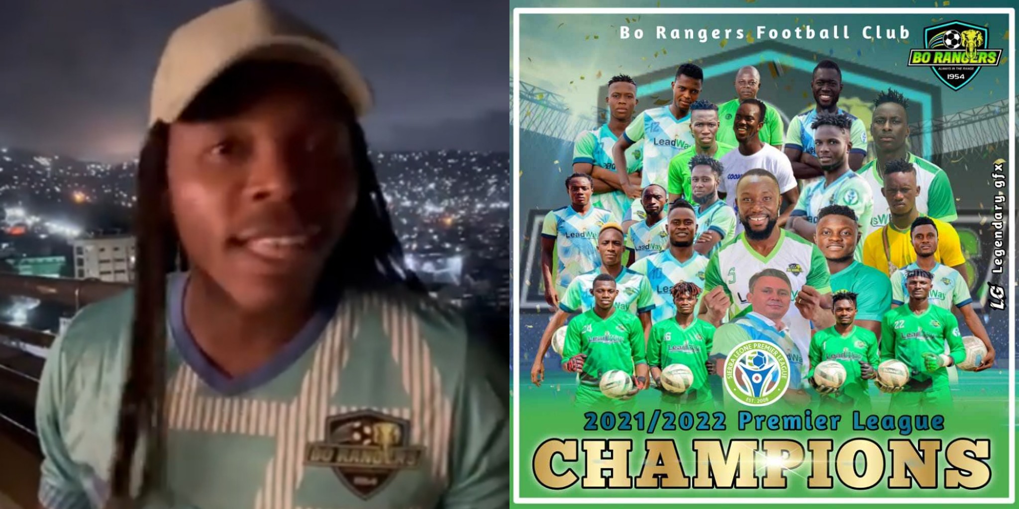 Education Minister, David Sengeh Drops Rap Verses to Celebrate Bo Rangers League First League Title