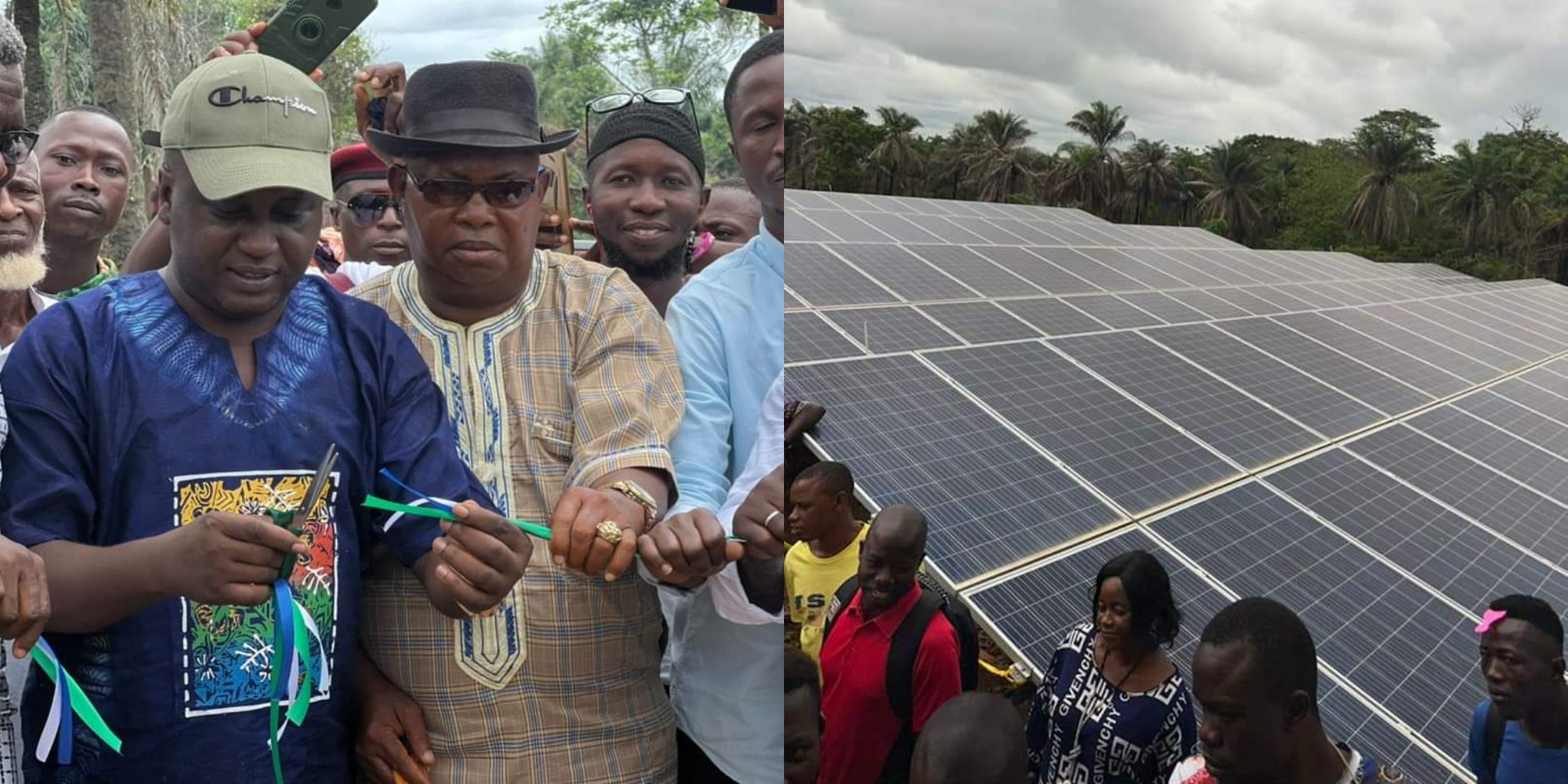 Sierra Leone Deputy Minster of Energy Connects Mini Grid Facilities in Kailahun District
