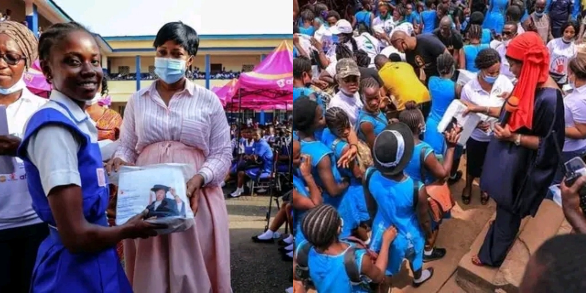 First Lady Fatima Bio Calls For Access to Free Sanitary Pads For School Girls