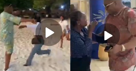 Sierra Leonean Ladies Freaks Out Meeting Nigerian Actor, Ken Erics (Video)