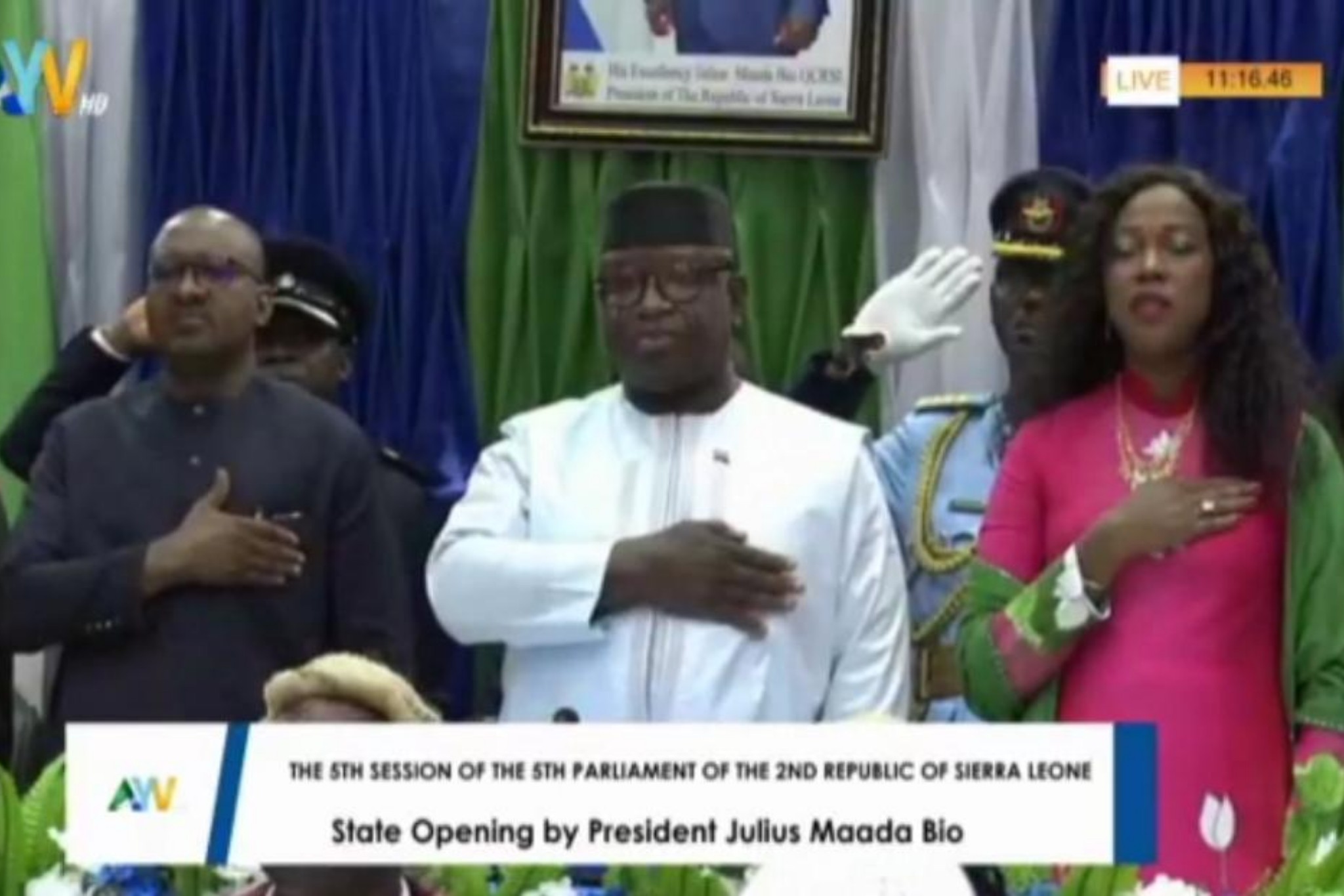 President Bio Inaugurates the 5th and Final State Opening of Parliament