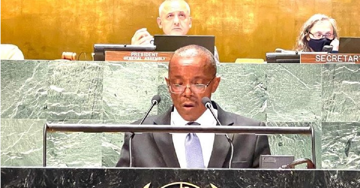Lands Minister Dr. Turad Senessie Addresses UN General Assembly