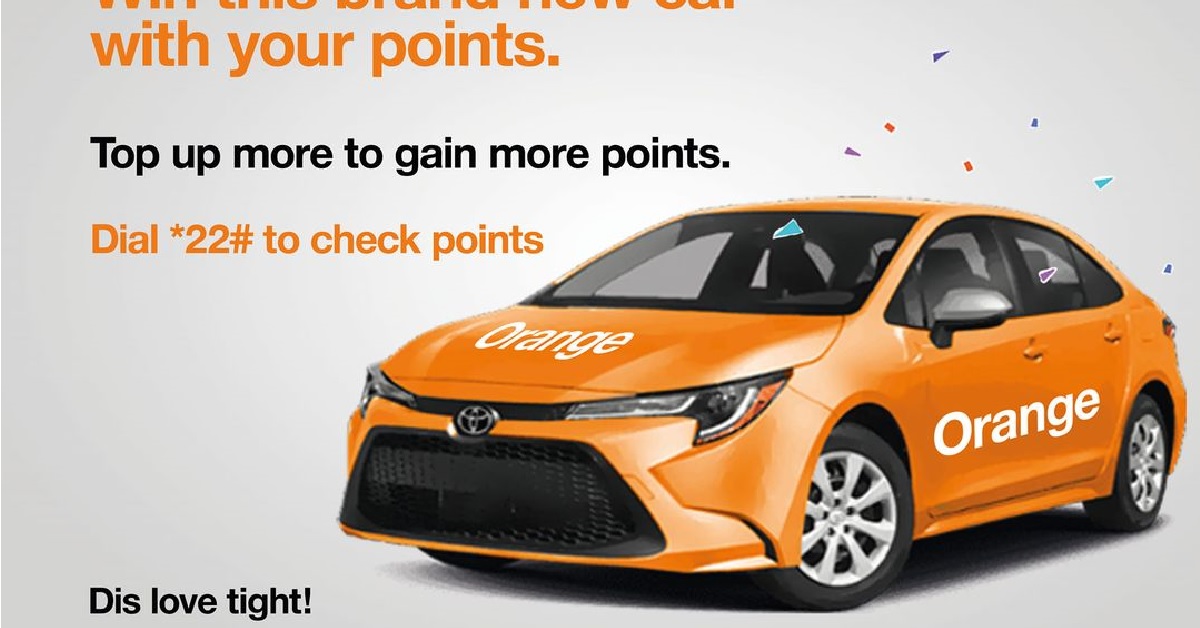 With The Introduction of Points up New Ride, Orange is Set to Give Out a Brand New Car