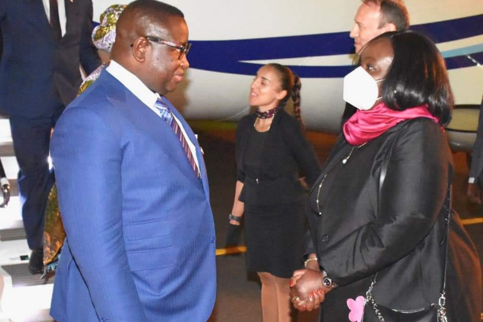 President Bio Arrives in Kenya For Bilateral Talks