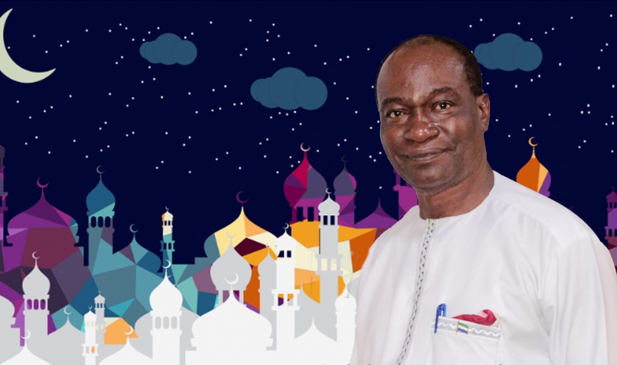 APC 2023 Presidential Aspirant, Samura Kamara Felicitate With Muslims at Eid-Ul-Fitr