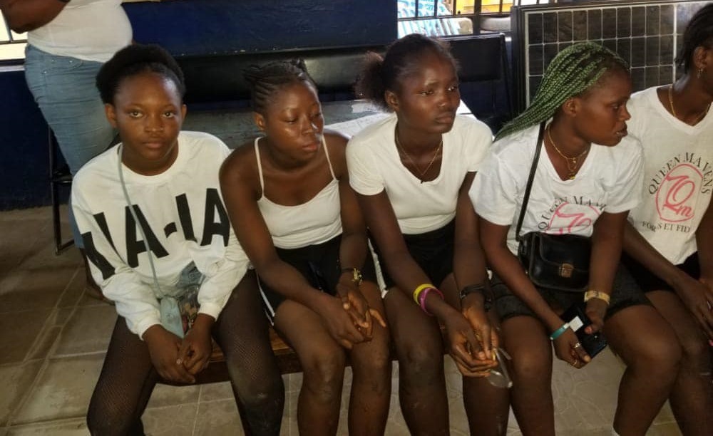 Sierra Leone Police Jail 6 Former Secondary School Female Students