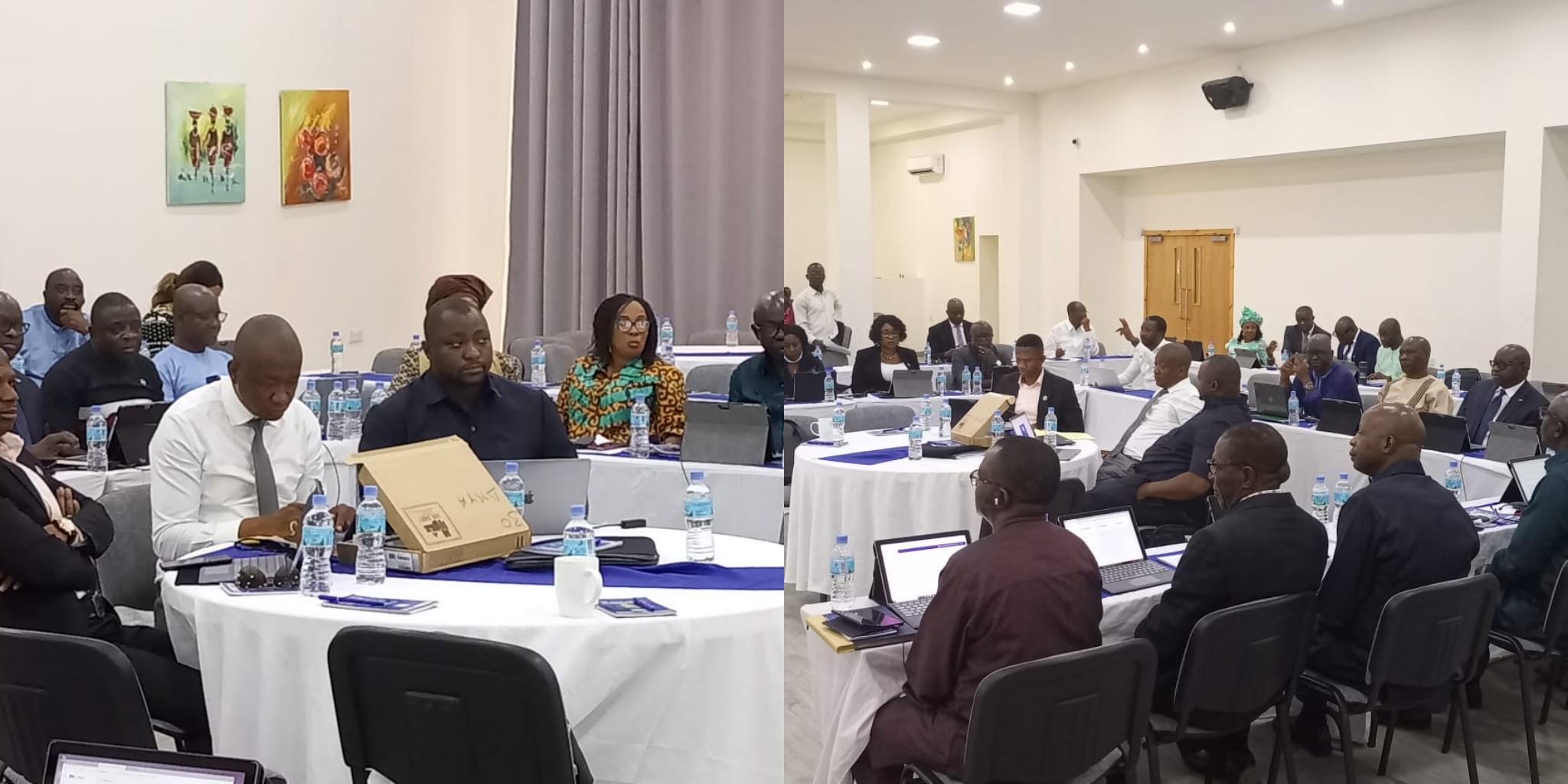 President Bio Trains Sierra Leone Government Ministers on How to Use Technology