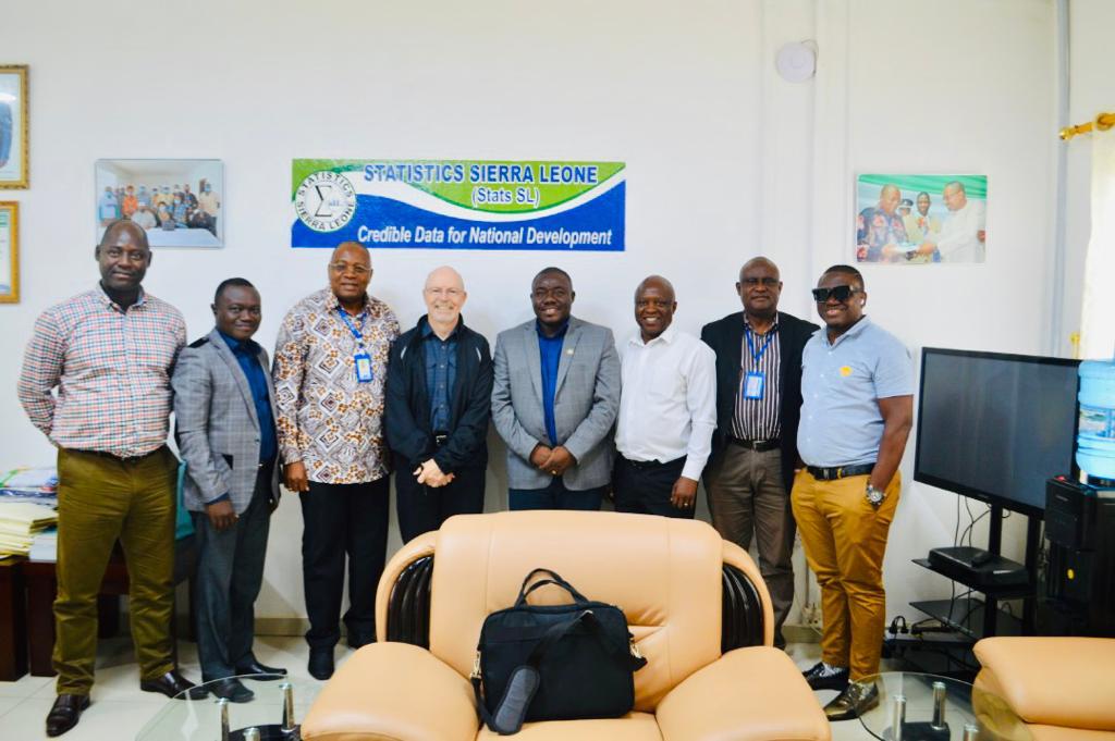 UN Consultant on Impact of COVID-19 in Sierra Leone Meets Statistician General