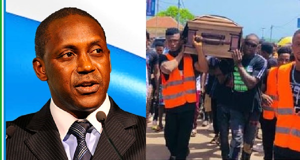 Kandeh Yumkella Pays Last Respect to Late NGC Bombali District Chairman Alhaji Morlai Dumbuya