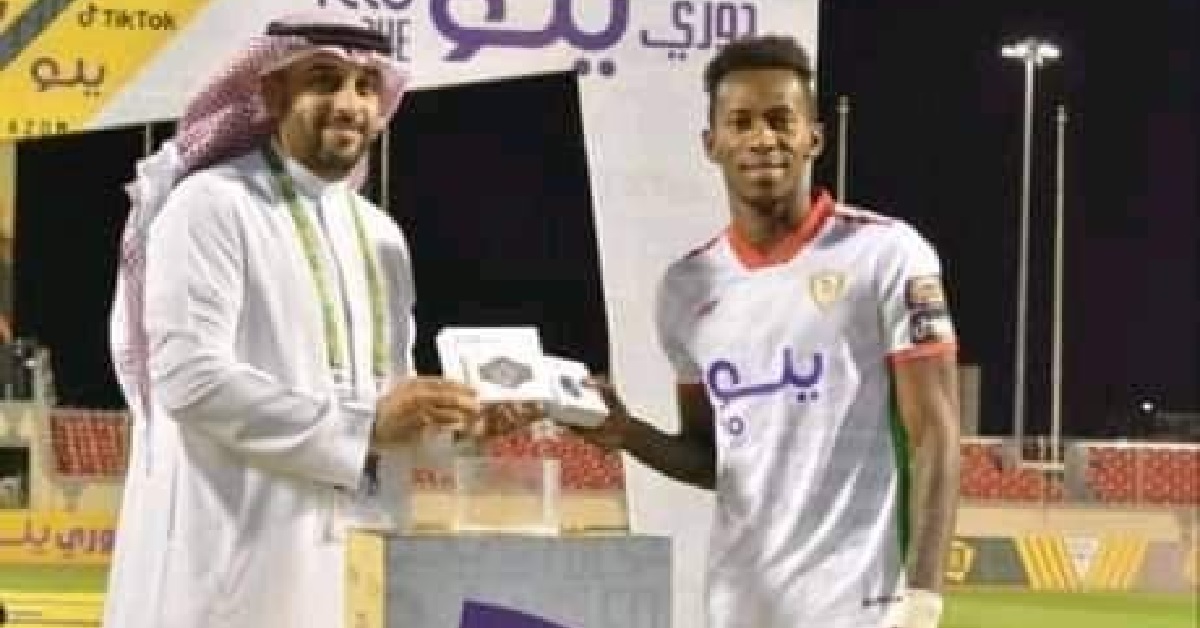 Leone Stars Sensational Winger, Kwame Quee Bags Goal of The Month Award