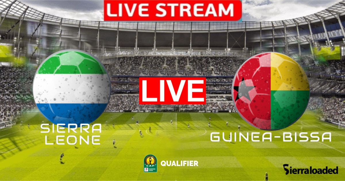 Sierra Leone vs Guinea Bissau | 2023 AFCON Qualifiers Live Stream