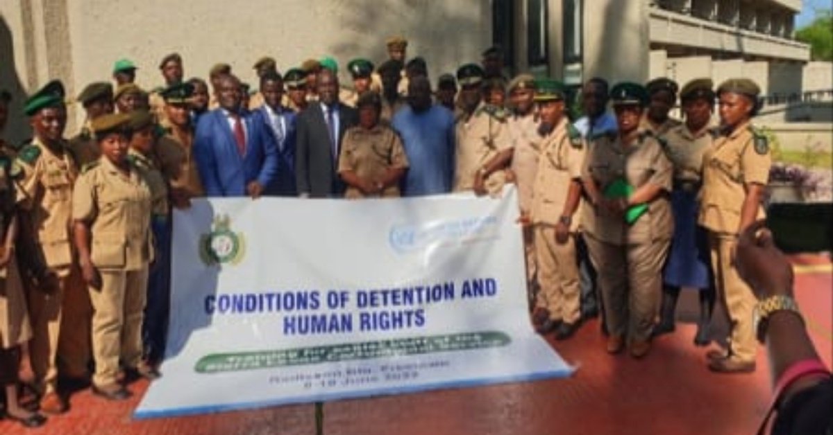 Sierra Leone Correctional Service Staff Trained on Condition of Detention And Human Rights