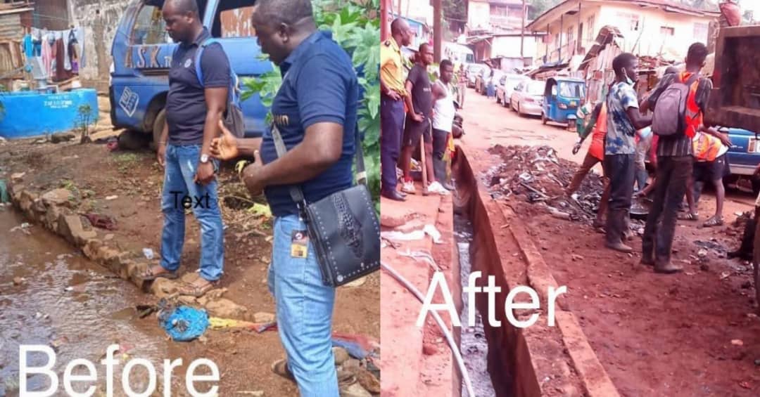 Freetown City Council Completes Week One Of Flood Mitigation Exercise