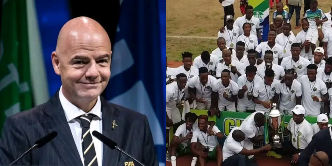 FIFA President, Gianni Infantino Congratulates Bo Rangers For Winning Sierra Leone Premier League