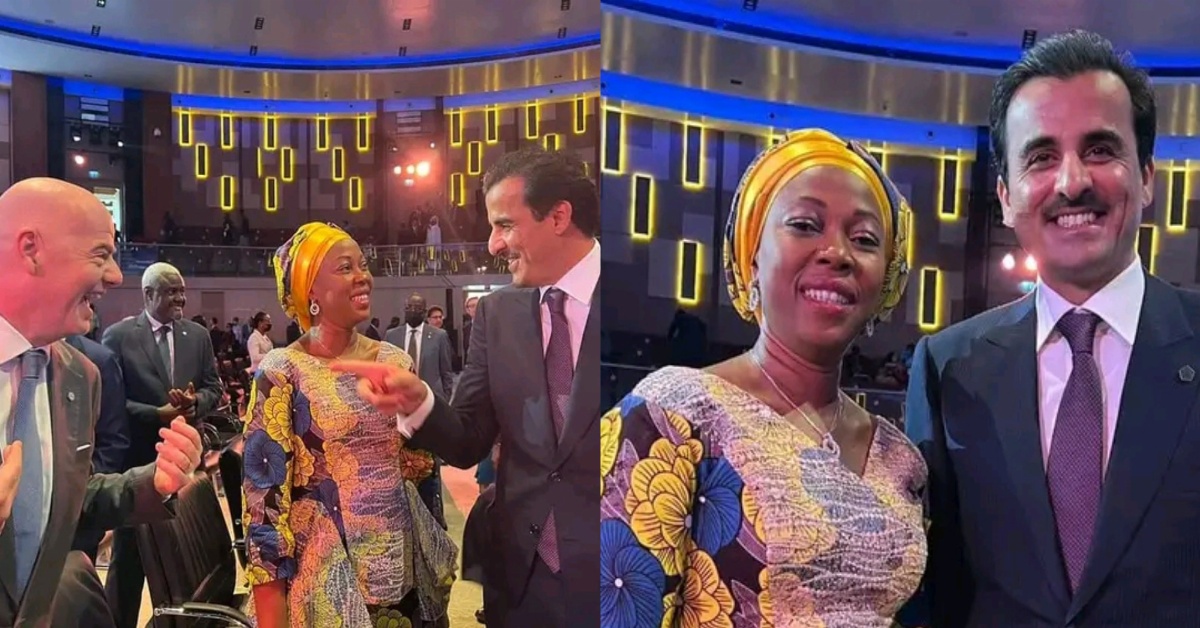 First Lady Dr. Fatima Bio Arrives in France