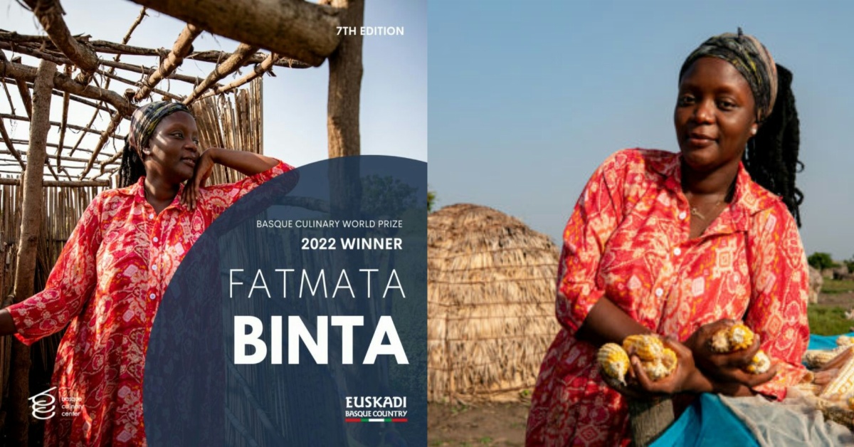 Sierra Leonean Fulani Chef Fatmata Binta Becomes First African To Win The €100,000 Basque World Culinary Prize Award