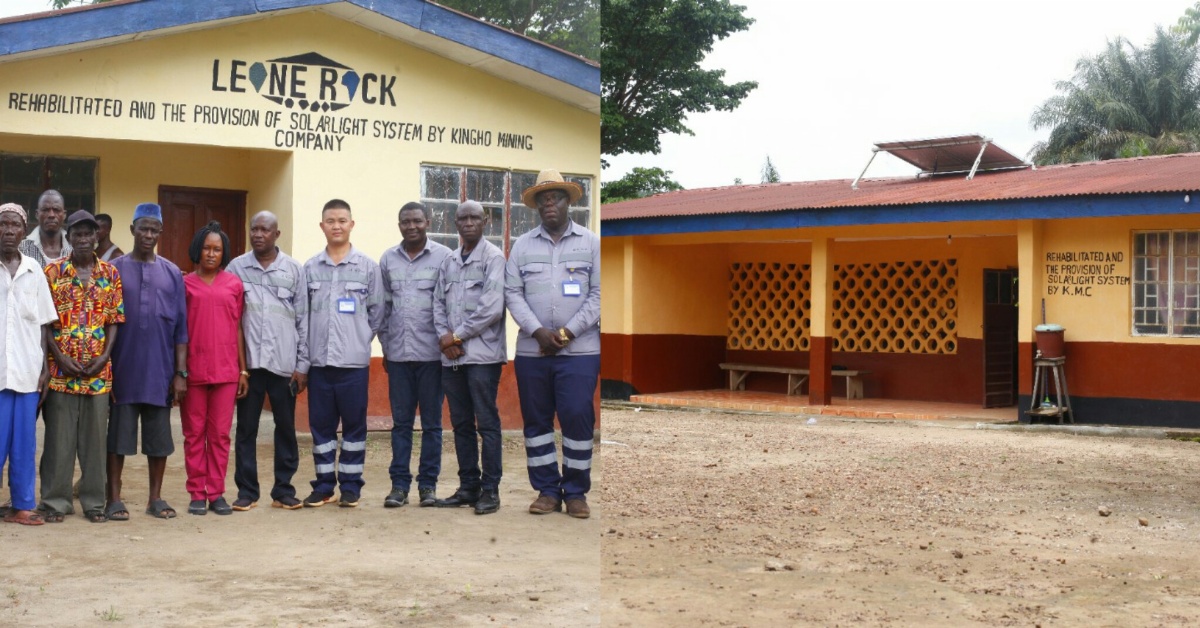 Kingho Mining Company Boosts Healthcare & Sanitation Delivery in its Operational Communities