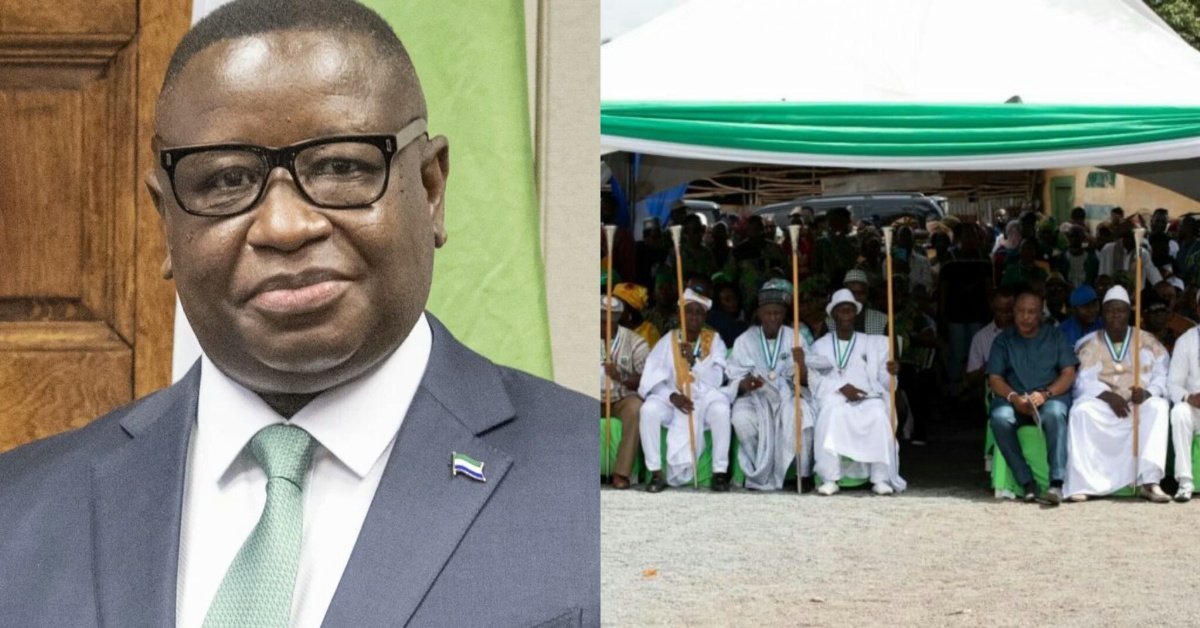 Sierra Leone’s President Julius Maada Bio Recognises and Coronates Eight New Paramount Chiefs, Encourages Them to Be Peace Ambassadors