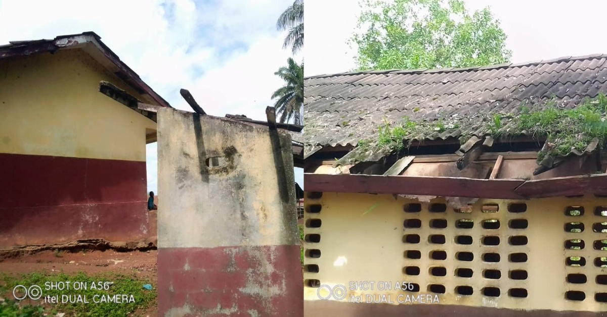 One of Oldest Schools in Port Loko District in Dilapidated Conditions