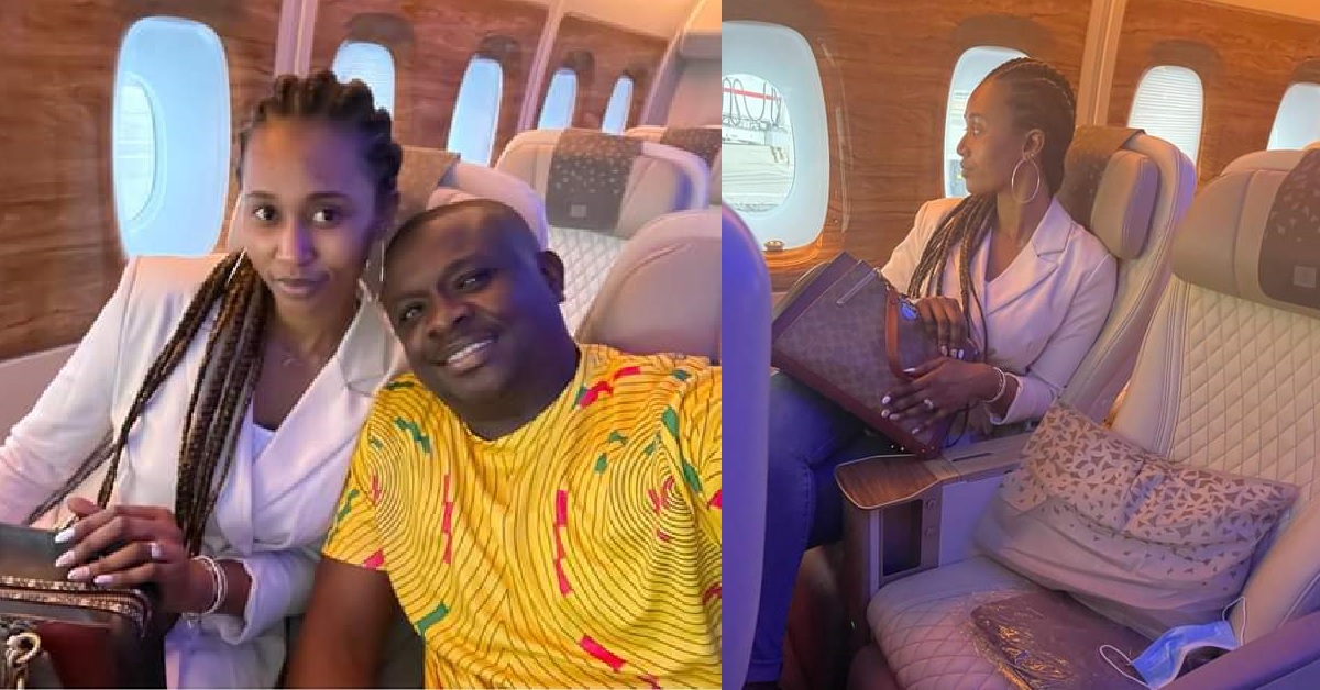 Anthony Navo Jr And Wife Arrives in Dubai For Housemates Salone Vacation Trip