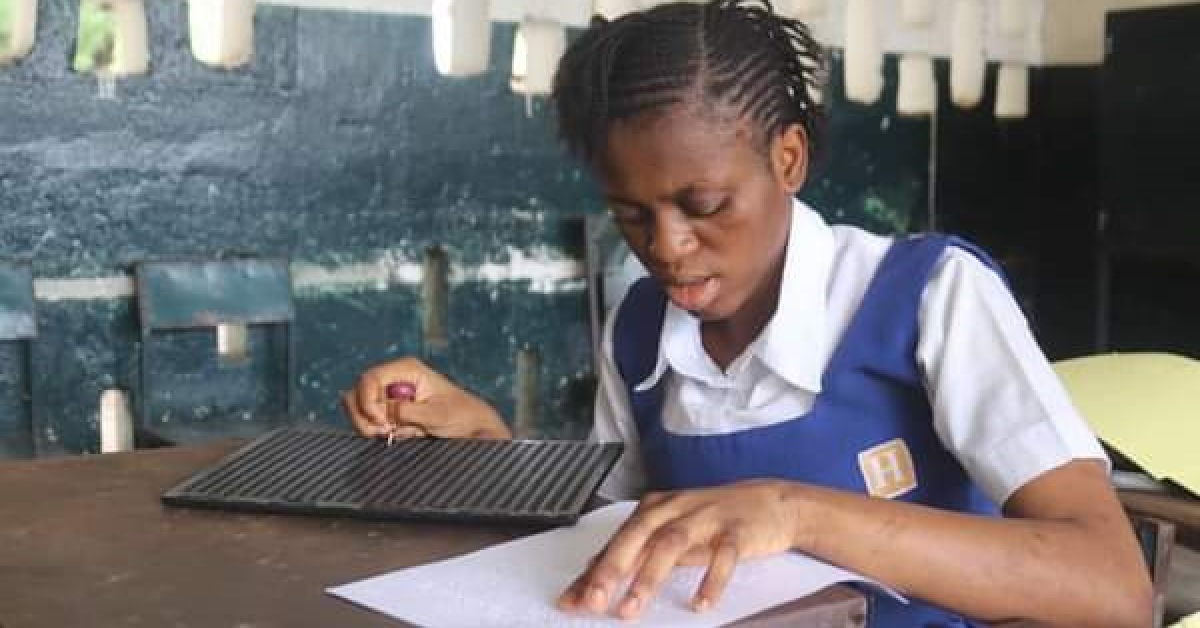 Blind School Principal Commends The Use of Braille in Public Exams