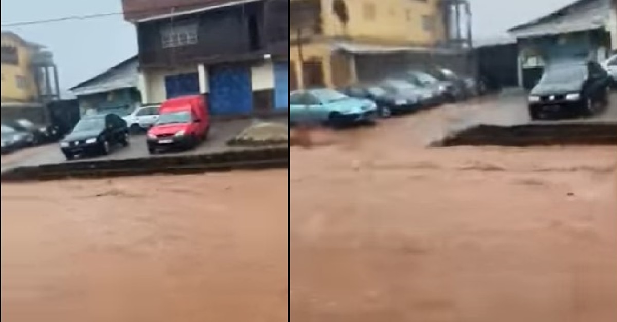 TRAGEDY: Heavy Rain Floods The Easter Part of Freetown