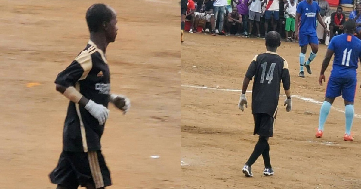 Sierra Leone’s Oldest Footballer player Gets 80minutes Game Time