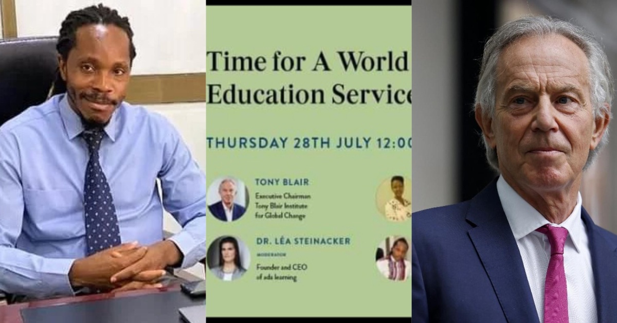 Tony Blair And David Sengeh to Speak on ‘Time For a World Education Service’