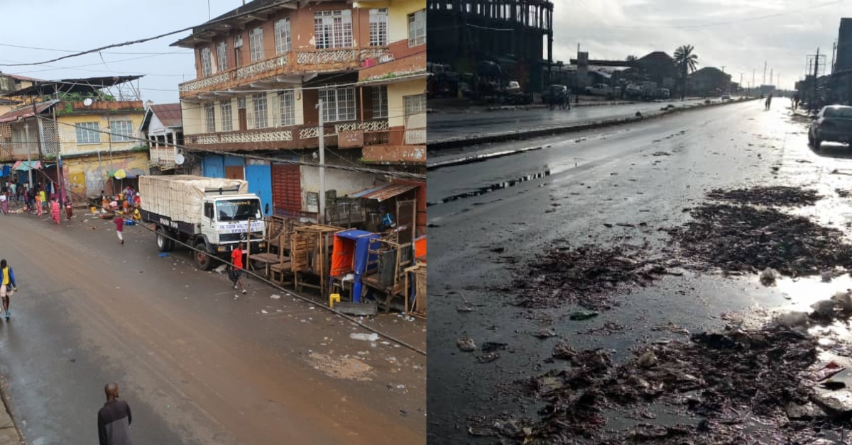 Empty Streets as Commercial Drivers Embark on a Sit-Down Strike