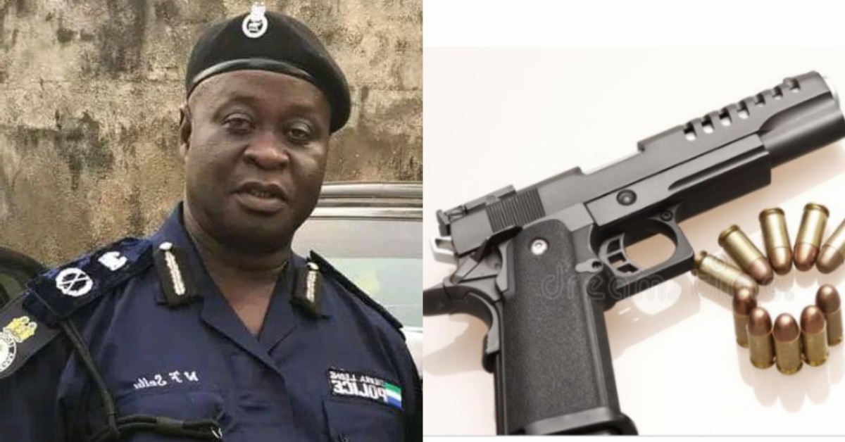 Sierra Leone Police Arrests Suspected Armed Robber With Gun, 20 Rounds of Ammunition