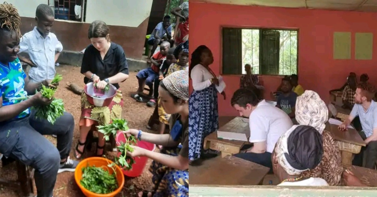 Health Trainees Learns How to Prepare Pemahun in Kambia
