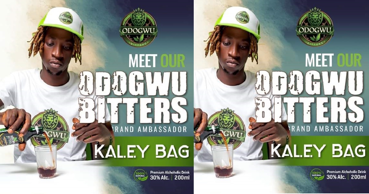 Kaley Bag Bags Brand Ambassador For Odogwu Bitters Salone