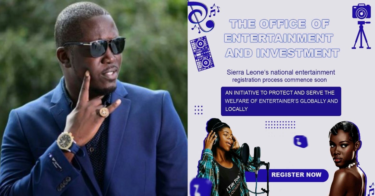 Kao Denero Calls For National Registration For All Entertainers