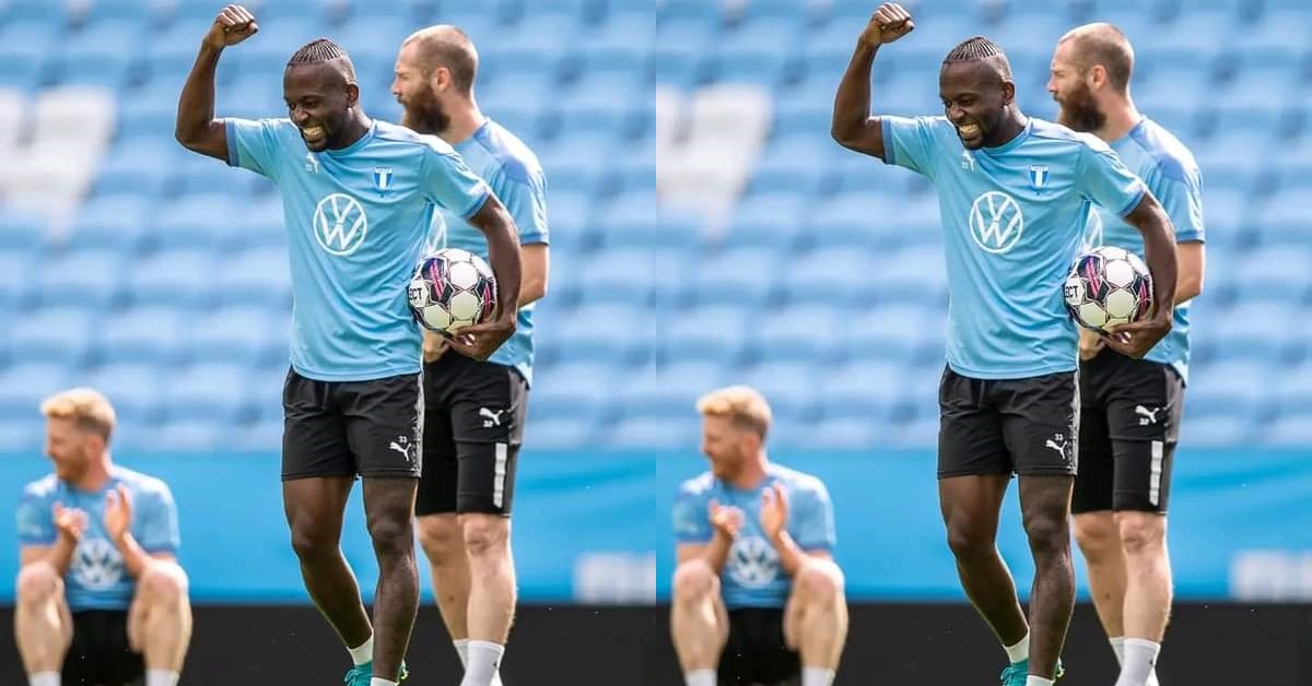 Leone Stars Striker, Mohamed Buya Turay Starts First Training Session With Malmo FF