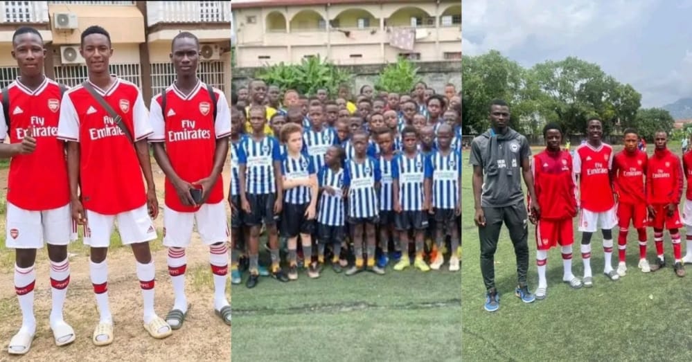 Arsenal And Brighton Boost Orthodox Football Club With Sporting Equipment
