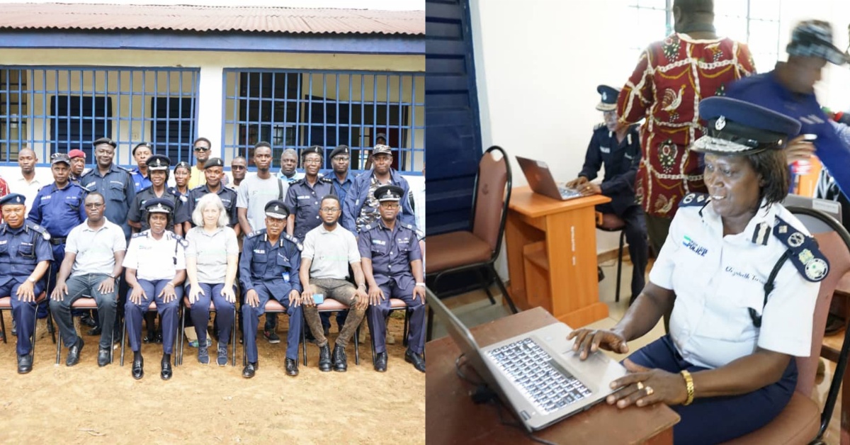 Maxim Nyansa I.T Solutions Donates 30 Computes to Sierra Leone Police