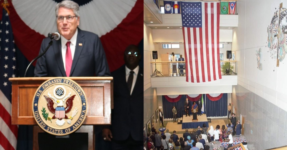 U.S. Embassy in Sierra Leone Celebrates 246th Independence Anniversary After Three Years Hiatus