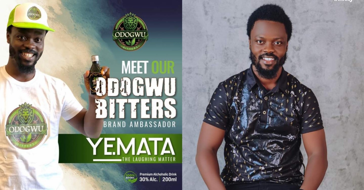 Popular Standup Comedian Yemata Kamara Announced as Odogwu Bitters Brand Ambassador