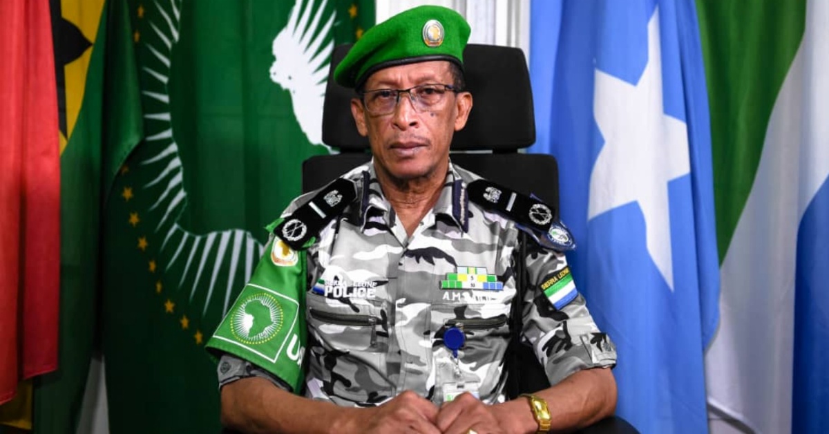 JUST IN: Sierra Leonean African Union Police Chief in Somalia Appointed as DIG