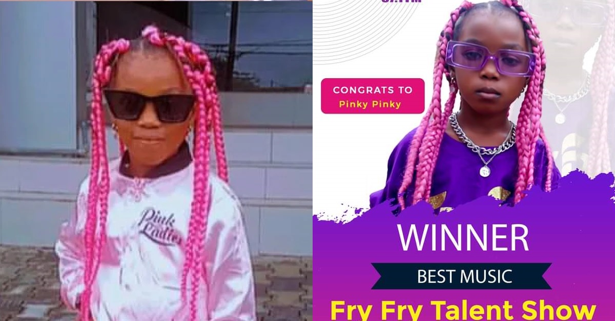 Boss Kid, Pinkee Pinkee Bags Best Music in The Fry Fry Talent Show