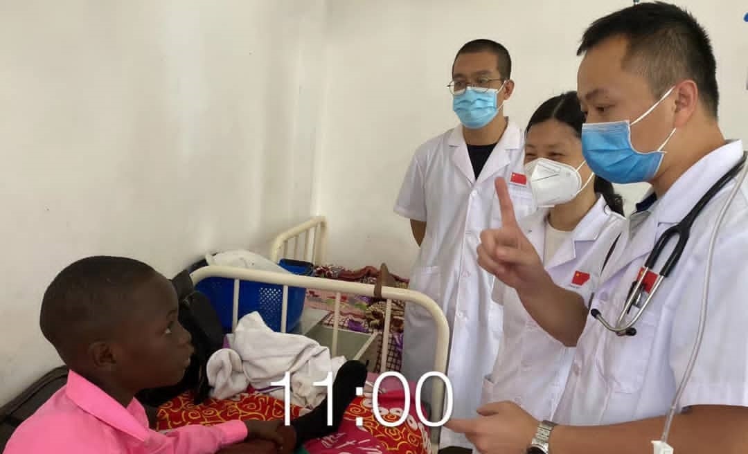 Chinese Medical Team Rescues 11-Year-Old Sierra Leonean Boy After 4 Hours in Coma