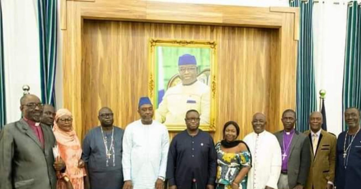 President Bio Engages Inter-Religious Council on August 10 Insurrection