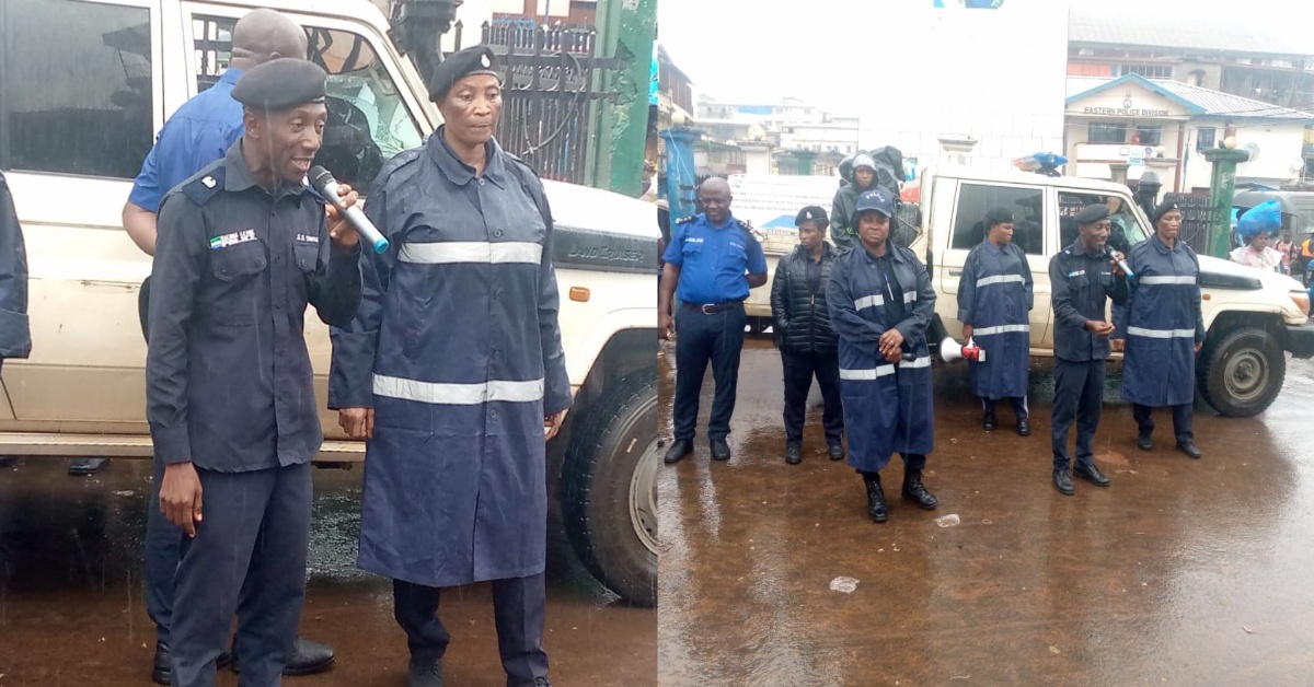 Sierra Leone Police Commences Peace Sensitization in Freetown