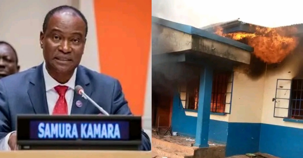Samura Kamara Reacts to incidences of Violence  in Parts of Sierra Leone