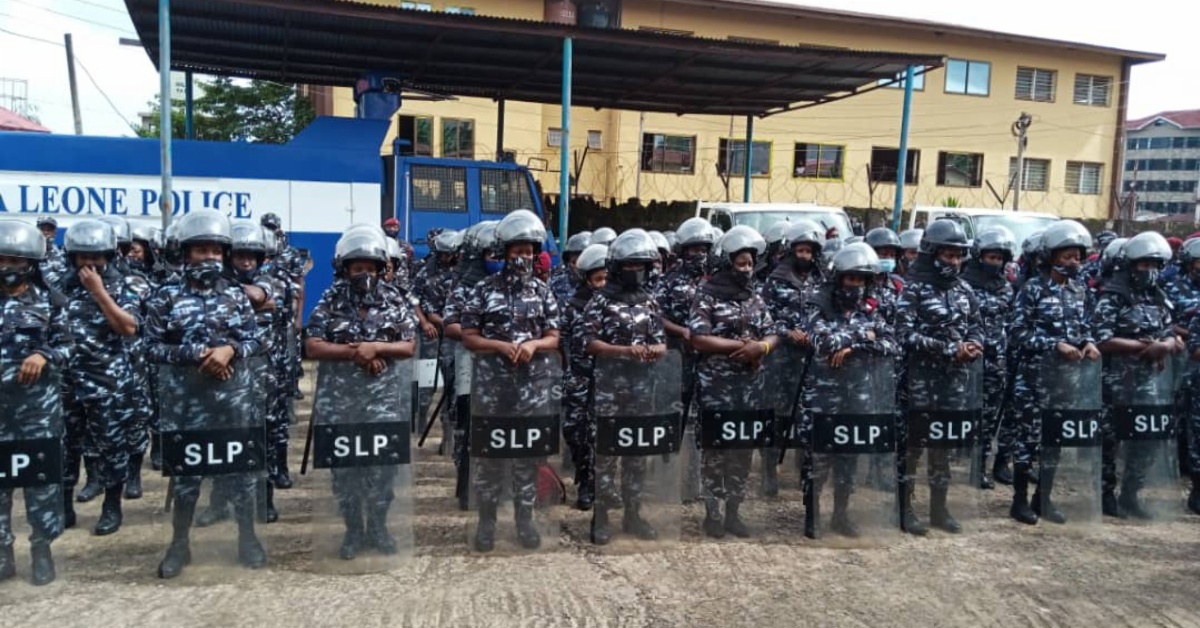 Sierra Leone Police to Enjoy 100% Salary Increment in 2023