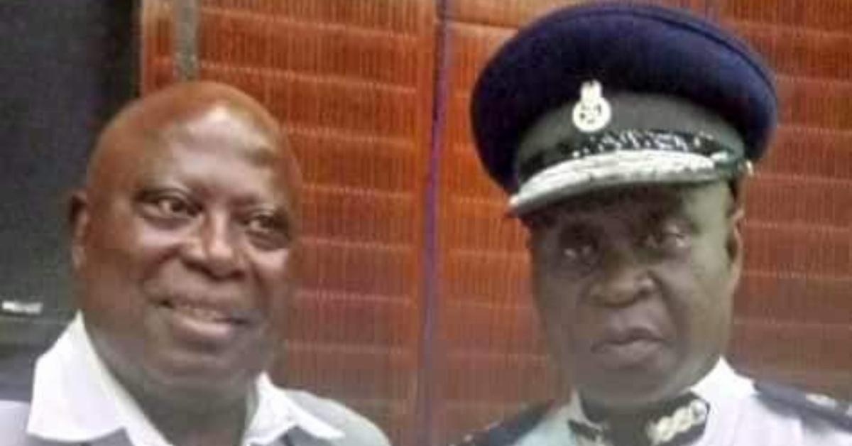 Former IGP Spotted With New IGP in Parliament