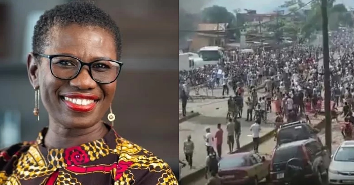 Protest: Sierra Leoneans Blast Mayor Yvonne Aki-Sawyerr, Calls Her Hypocrite