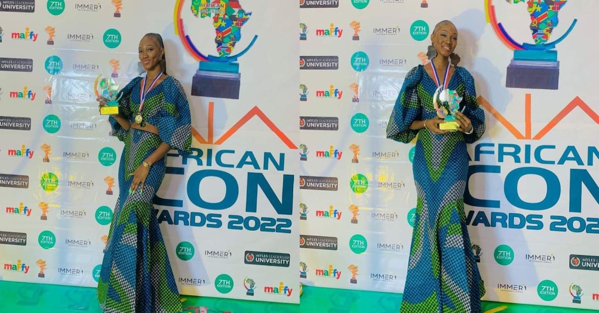 Big Sister Season 3 Winner Joyce Turner Receives African Icon Award 2022