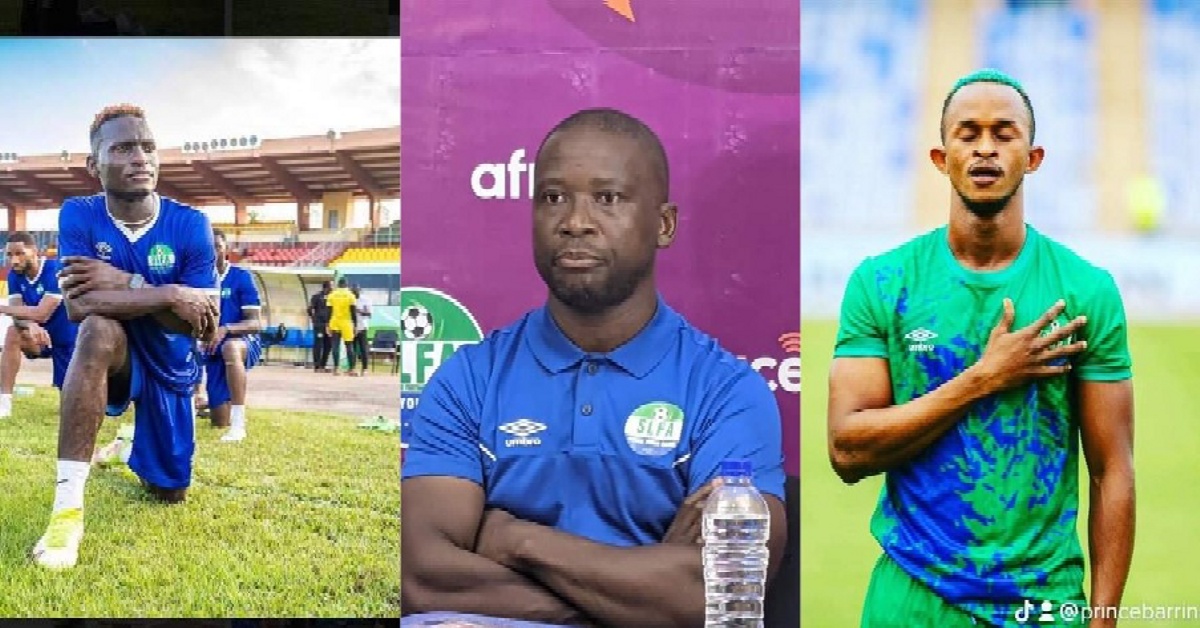 September Friendlies: John Keister Replaces Alhassan Koroma With Prince Barrie, Checkout The Reason