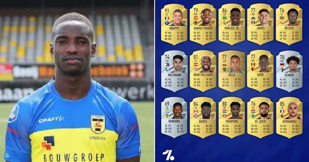 FIFA Rates Sierra Leone And SC Cambuur Defender Alex Bangura as Fastest Player in FIFA 23